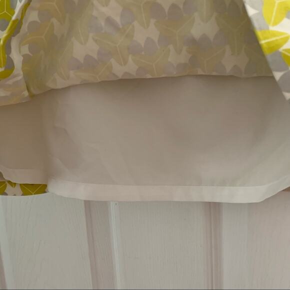 Banana Republic Milly Collection Sunny Geometric Pattern A-Line skirt 2P - Picture 6 of 9